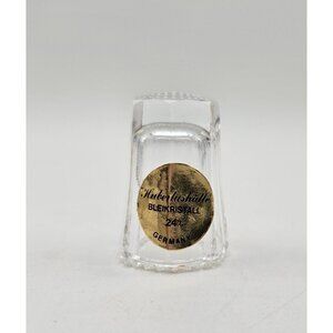 Bleikristall Germany 24% Clear Lead Crystal Thimble